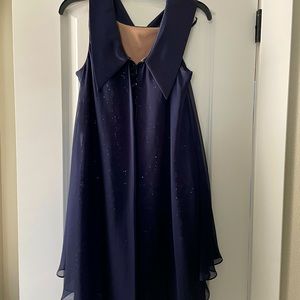 Gorgeous baby doll dress in navy size 10 BRAND NEW